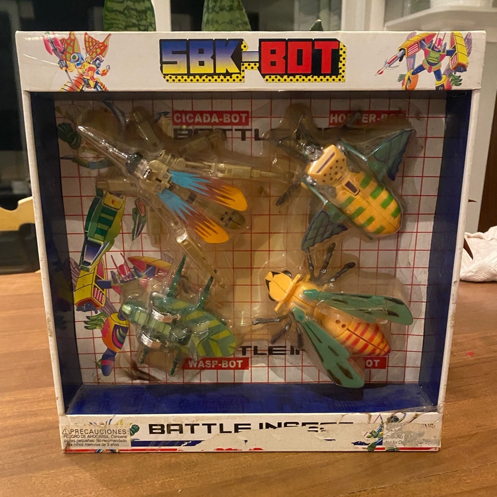 Vintage Toy SBK-BOT Battle Insects - Original Packaging